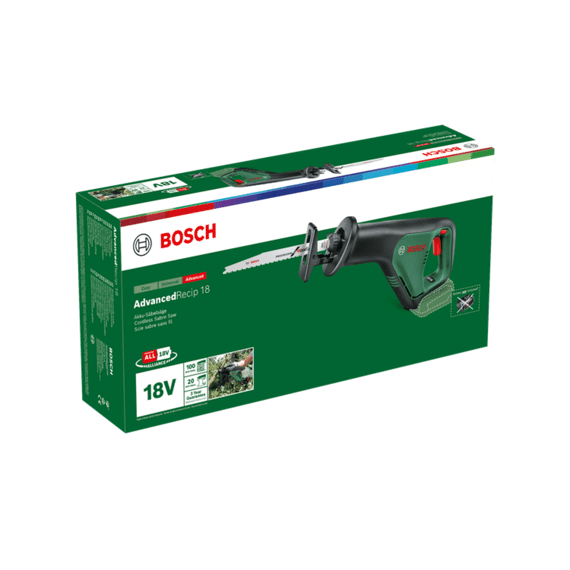 Bosch Reciprozaag Accu 18v Exclusief Batterij En Lader