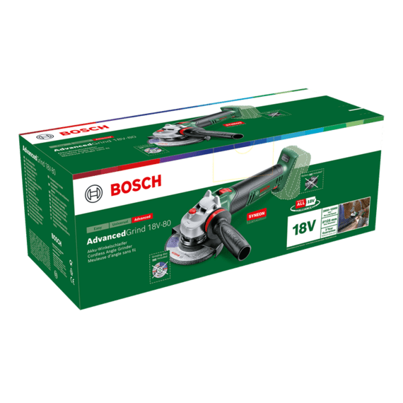 Bosch Haakse Slijpmachine Accu 18v Exclusief Batterij En Lader