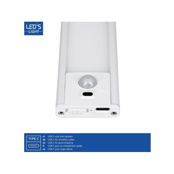 Led's Light Cabinet Licht 2w 150lm 405mm Cct Ip20 Sensor Dimbaar