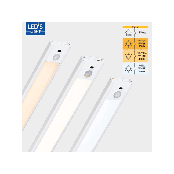 Led's Light Cabinet Licht 4w 300lm 848mm Cct Ip20 Sensor Dimbaar