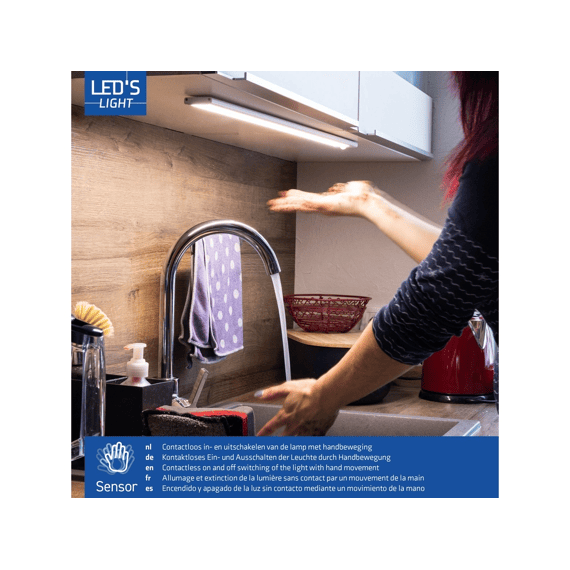Led's Light Cabinet Licht 4w 300lm 848mm Cct Ip20 Sensor Dimbaar