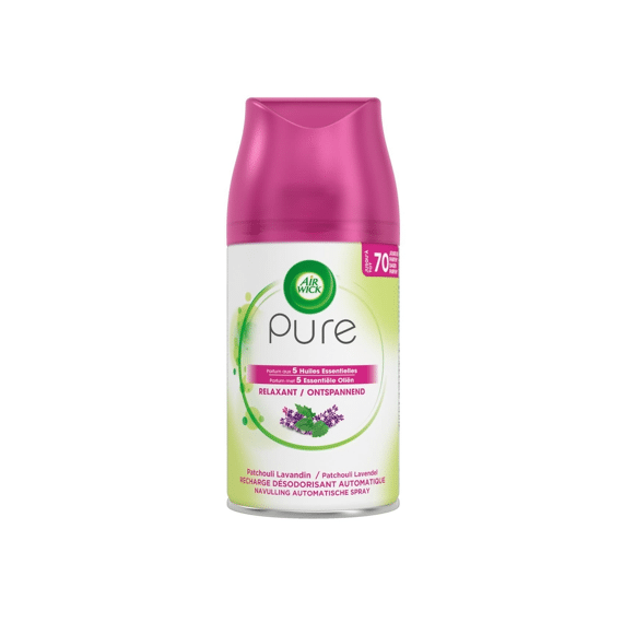 Airwick Luchtverfrisser Navulling Freshmatic Pure Ontspannend 250ml