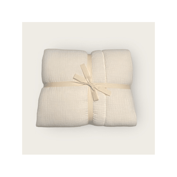 Coco & Pine Deken Wieg 80x100 Charlie Cream