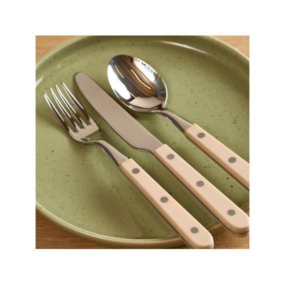 Salt&pepper Sierra Bestek 16-delig Zand