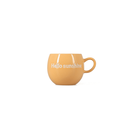 Salt&pepper Muggies Oranje Mok 42cl Hello Sunshine