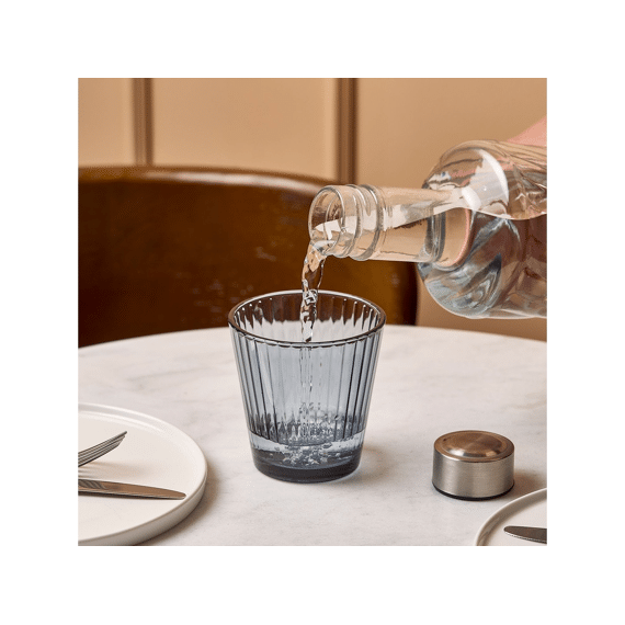 Bonbistro Luz Glas 27cl 4stuks Blauw