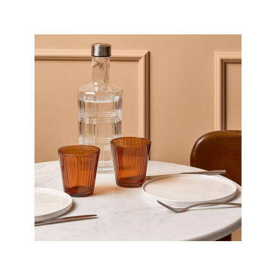 Bonbistro Luz Glas 27cl 4stuks Amber