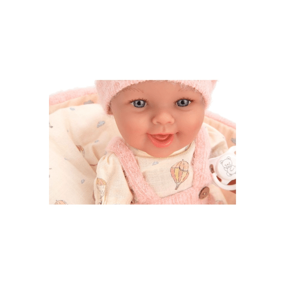 Arias Pop Gadi Roze In Mandje 33cm