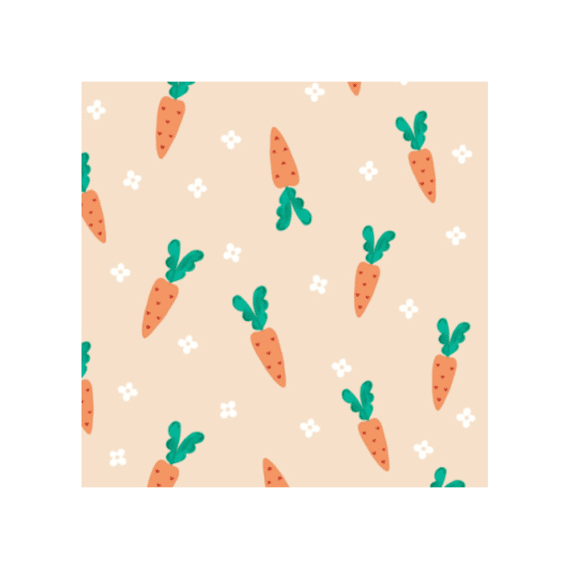 Duni Servetten 24x24cm 20 Stuks Carrot Charm