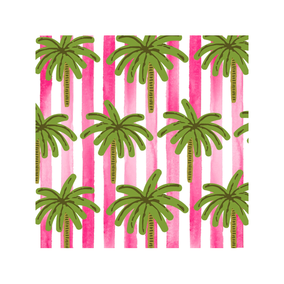 Duni Servetten 33x33cm 20 Stuks Cabana Palms