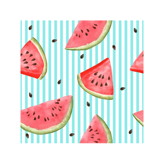 Duni Servetten 33x33cm 20 Stuks Melon Lines