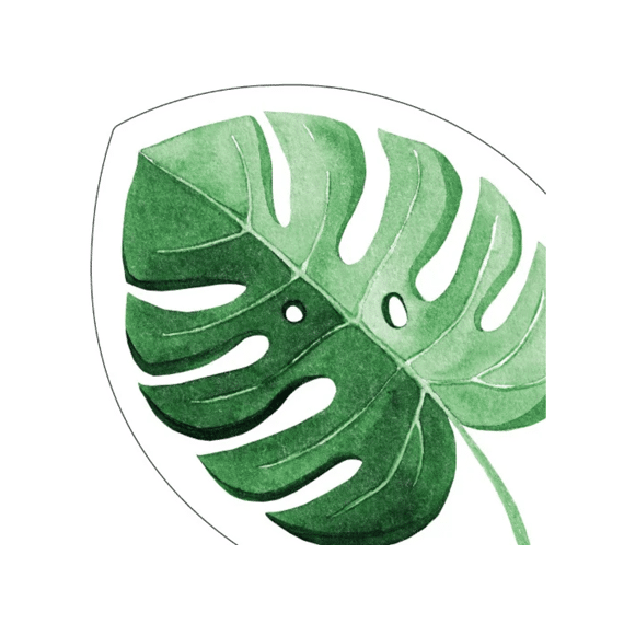 Duni Silhouettes 33cm 12 Stuks Jungle Leaf