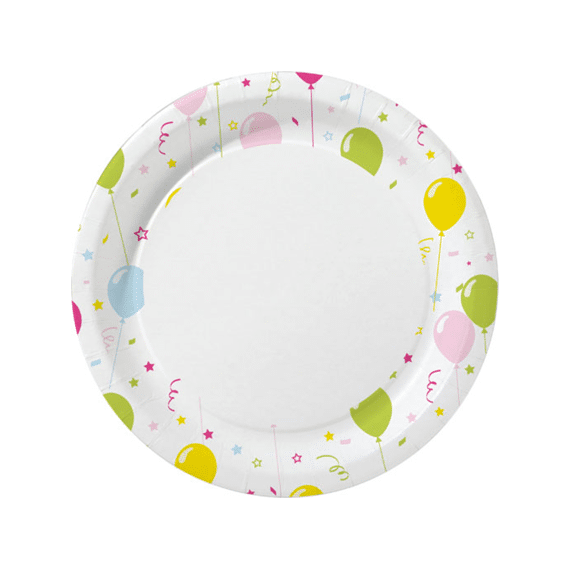 Duni Borden Papier D22cm Balloon Fun