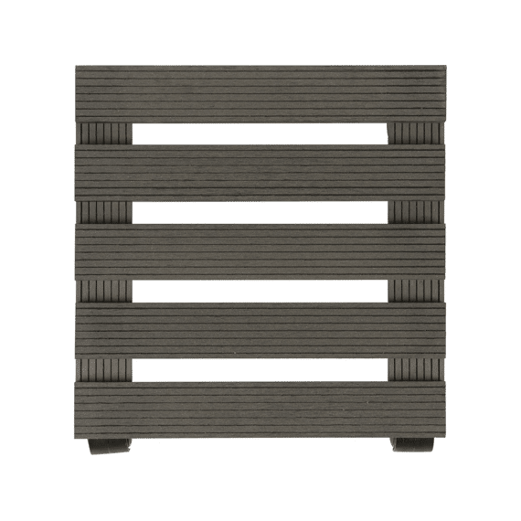 Practo Garden Plantenroller Wpc 30x30cm 60kg Grijs Smal