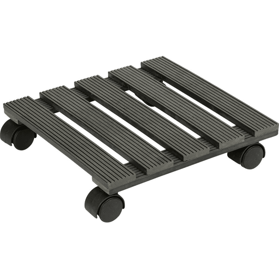 Practo Garden Plantenroller Wpc 30x30cm 60kg Grijs Smal