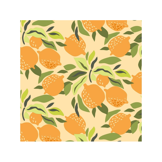 Duni Servetten 33x33cm 20 Stuks Citrus And Leaves