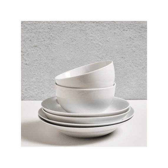 Bonbistro Diep Bord Coupe 21x4cm Coupe Basic Wit