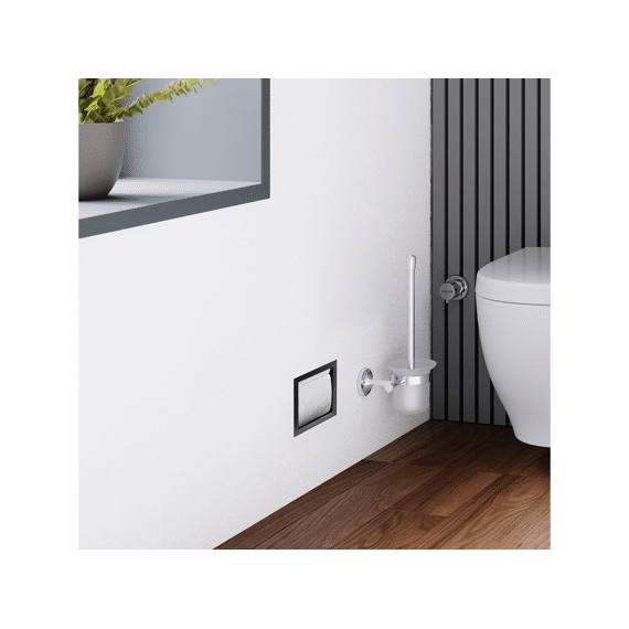 Aloni Los Inzetstuk Voor Reserve Rolhouder - Mat Zwart