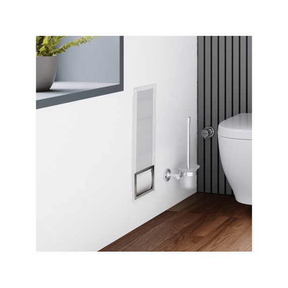 Aloni Los Inzetstuk Voor Reserve Rolhouder - Rvs