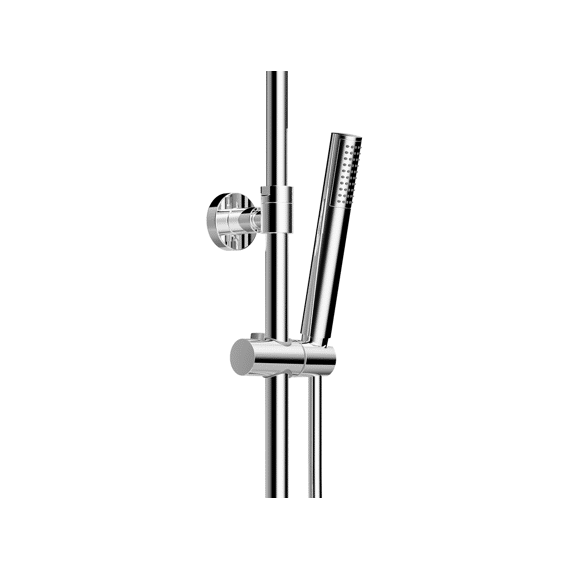 Aloni Optima Ronde Regendoucheset - Theromsatisch - Opbouw - Chroom