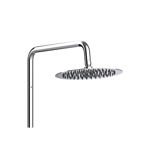 Aloni Optima Ronde Regendoucheset - Theromsatisch - Opbouw - Chroom