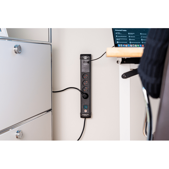 Premium-line Stekkerblok Met Usb A En Usb C 4-voudig 3m