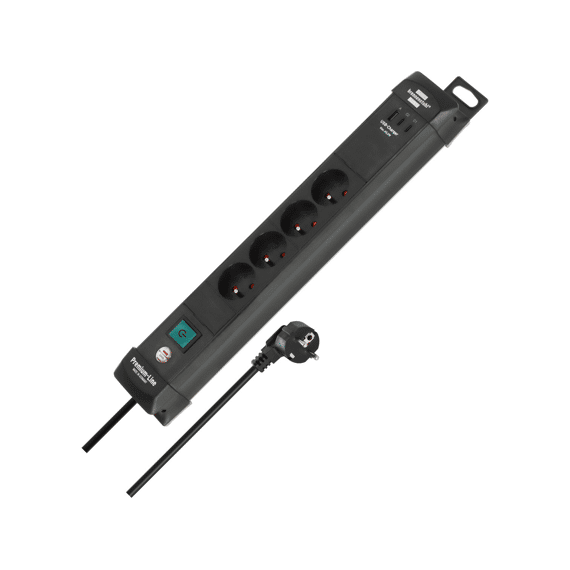 Premium-line Stekkerblok Met Usb A En Usb C 4-voudig 3m