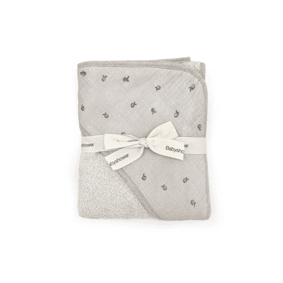 Babyshower Badcape Apricot