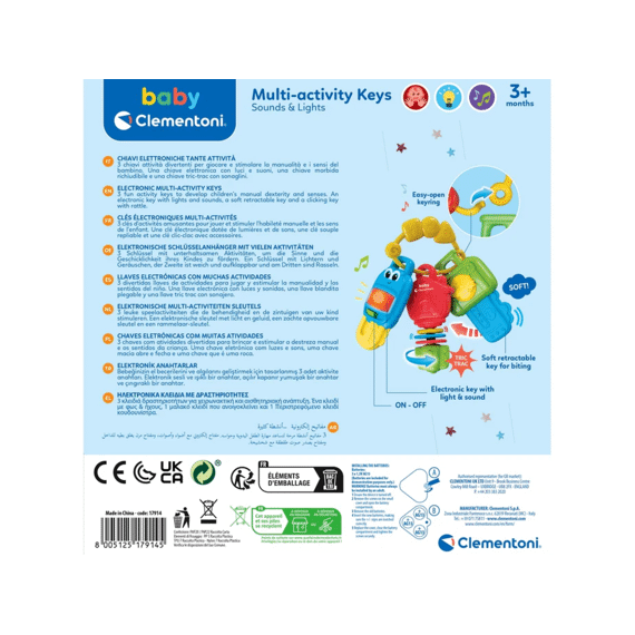 Clementoni Multi Activity Keys Elektronische Sleutels