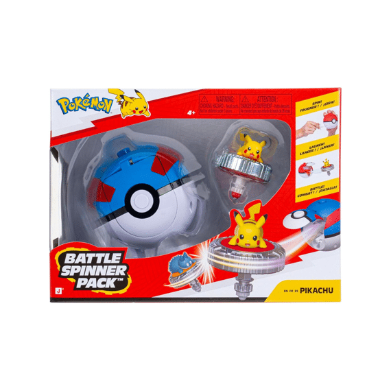 Pokemon Battle Spinner Pokebal Pikachu