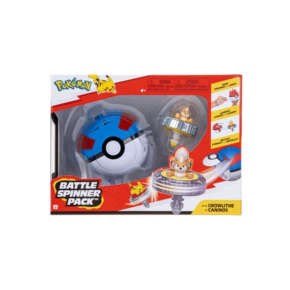Pokemon Battle Spinner Pokebal Growlithe