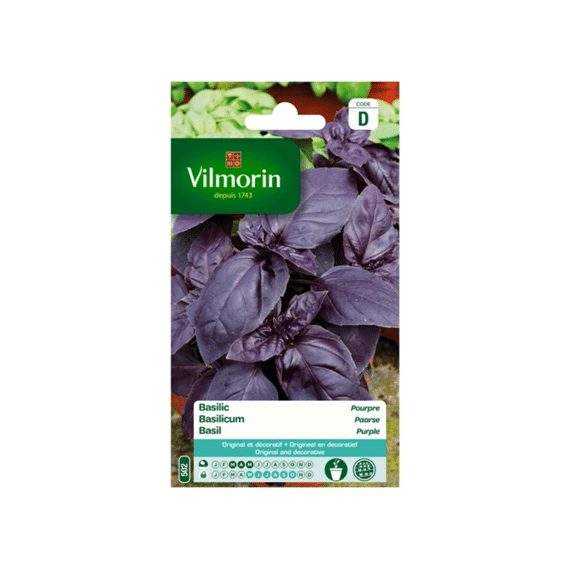 Vilmorin Basilicum Paars - Sd