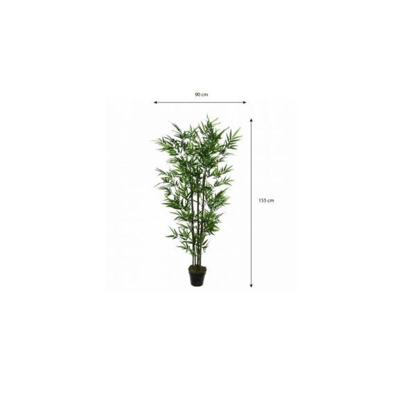 Bamboe In Pot Groen - H155xd90cm