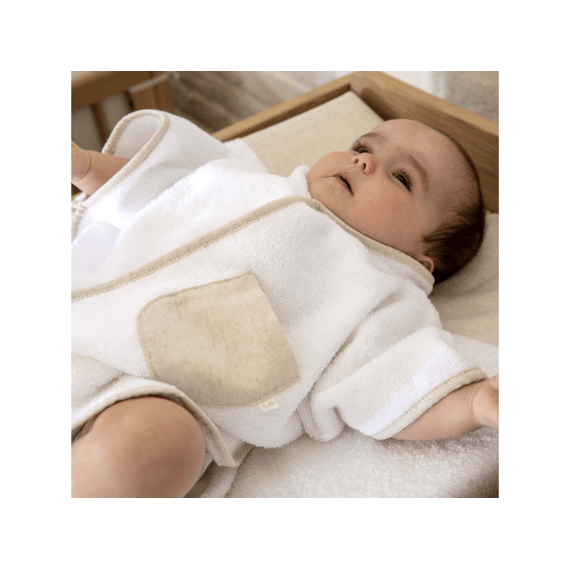 Living Nature Poncho Badstof / Detail Linnen