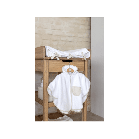 Living Nature Poncho Badstof / Detail Linnen