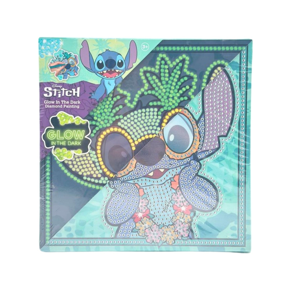 Stitch Diamond Painting Canvas Glow In The Dark