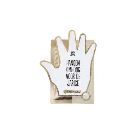 100% Leuk Handmasker Handen Omhoog Voor De Jarige