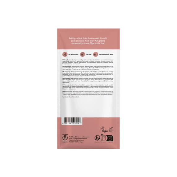 Naïf Baby & Kids Babypoeder 80gr Navulverpakking