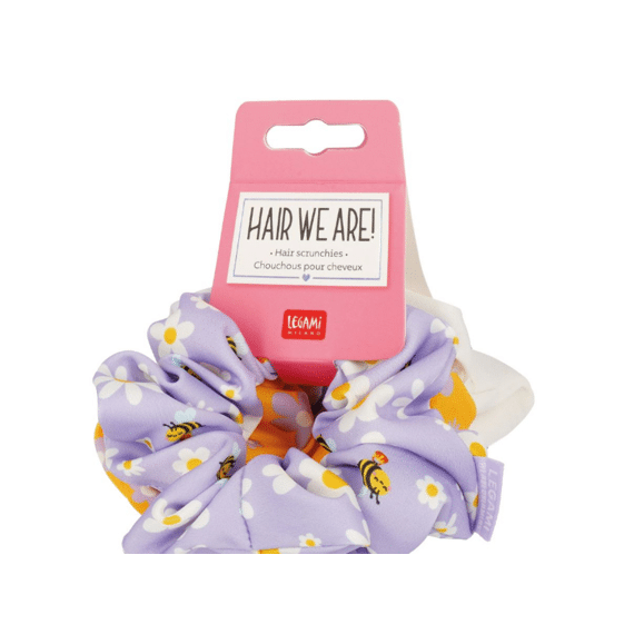 Legami Scrunchies Hair We Are! Bee 3stuks