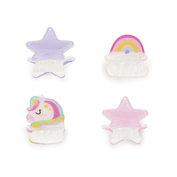 Legami Mini Haarclips Clip Me Up! Unicorn 4stuks