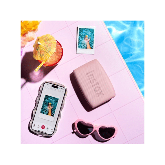 Instax Tm Mini Link Case Voor Printer Soft Pink