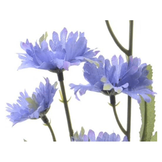 Korenbloem Op Steel Polyester L.5cm X W.12cm X H.55cm Paars