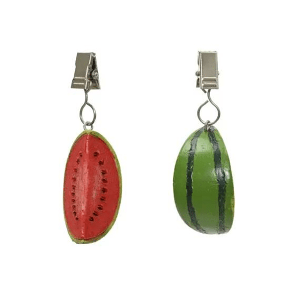 Tafelkleedgewicht Polyresin L.5cm X W.3cm X H.3cm Rood/kleur