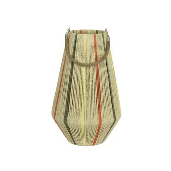 Lantaarn Papiertouw D.28cm X H.45cm Naturel/kleur