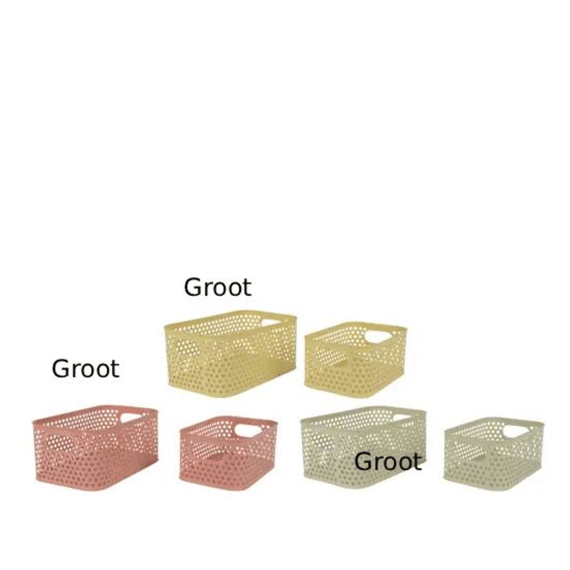 Mand Ijzer Groot 3 Assortiment