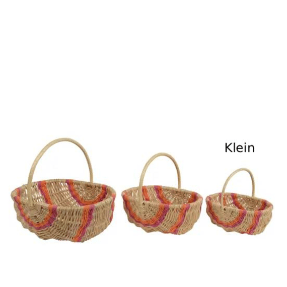 Mand Wilg Naturel/kleur Klein