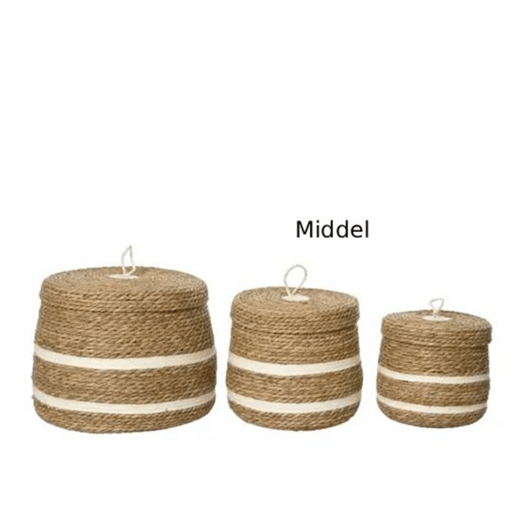 Mand Zeegras Naturel Middel