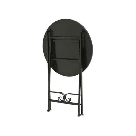 Tafel Athens Staal Outdoor D.58cm X H.76cm Zwart/kleur