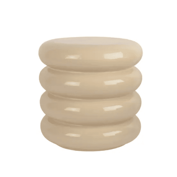 Sidetable Magnesium Outdoor D.40cm X H.40cm Beige