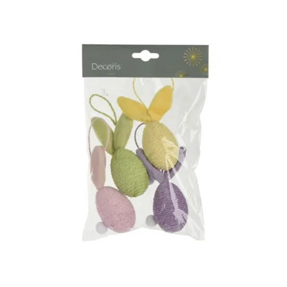 Konijn Foam D.4cm X H.10cm 4 Assortiment